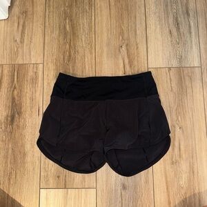 Lululemon speed up short size 2
